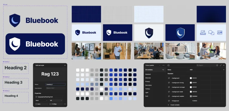Convivial branding assets example