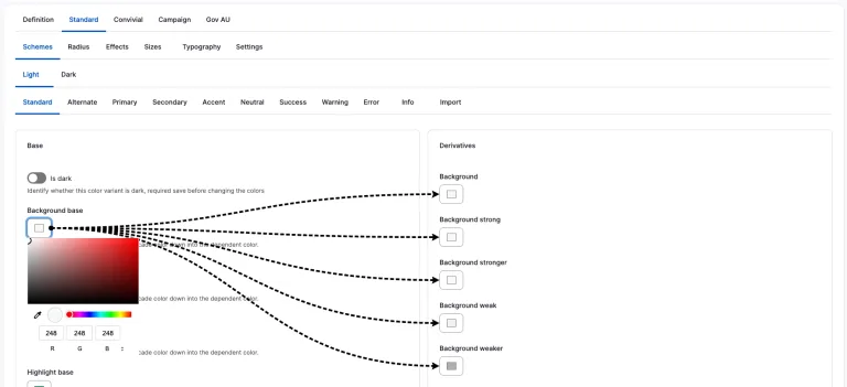 Convivial for Gov - Theme UI