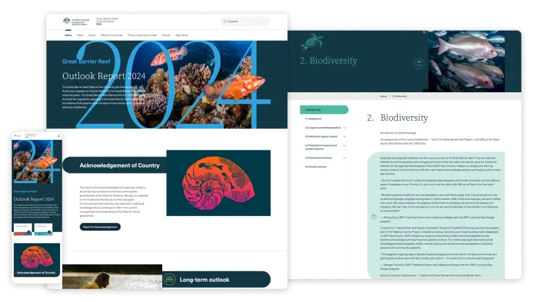 GBRMPA screenshots