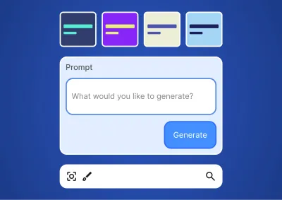 Example of AI tools for design