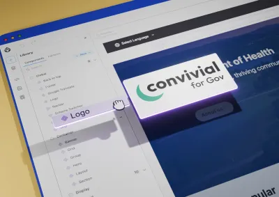 Convivial for Gov using Drupal canvas