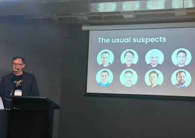 Murray presenting at DrupalSouth Wellington 2026