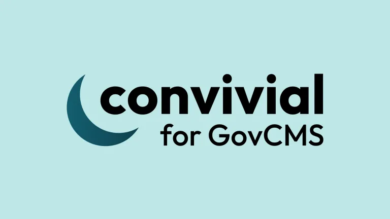 Convivial for GovCMS logo