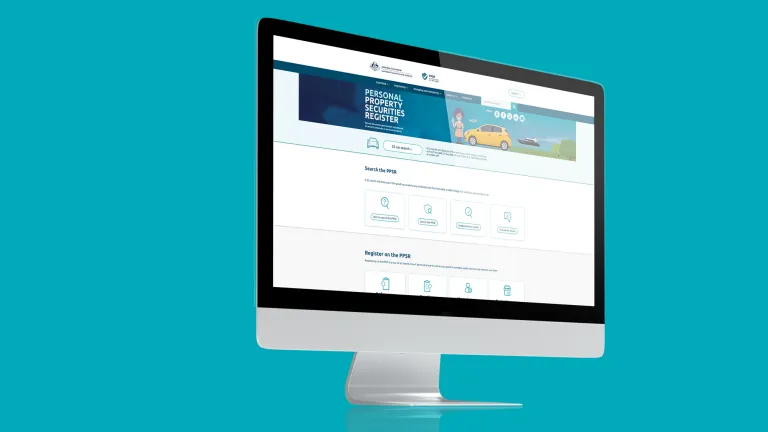 PPSR website on a iMac 