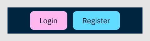 Login and register buttons.