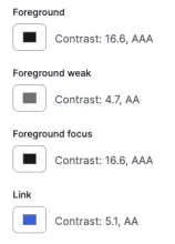 Convivial for Gov - Contrast tests