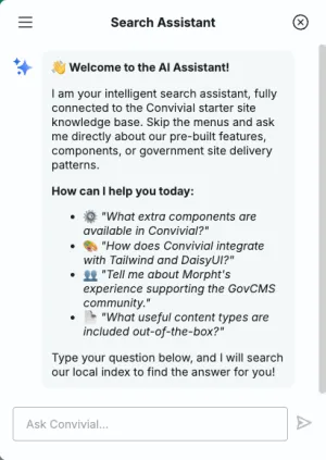 AI assisted chatbot