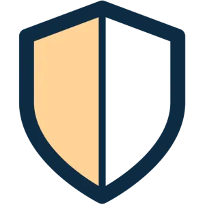 Security shield icon
