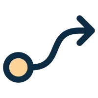 Flow arrow icon