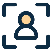 Focus on user icon
