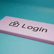 login button to access protected content